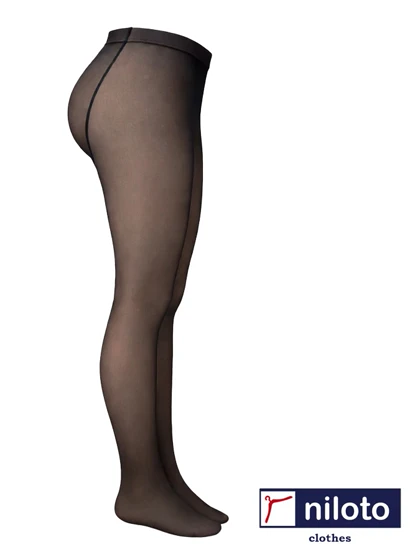 جوراب شلواری سه بعدی داخل ساده (09302)