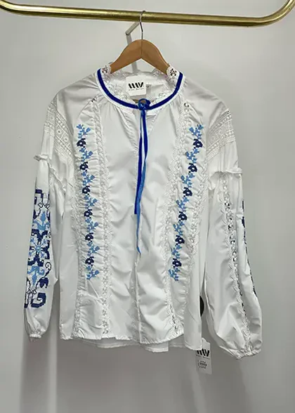 شومیز گلدوزی کد 4032