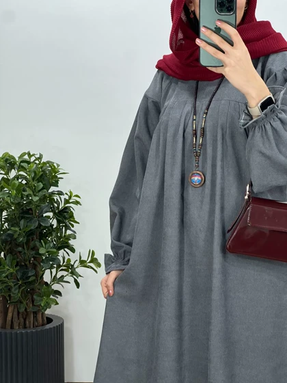 مانتو عبایی بلند رایلی 3