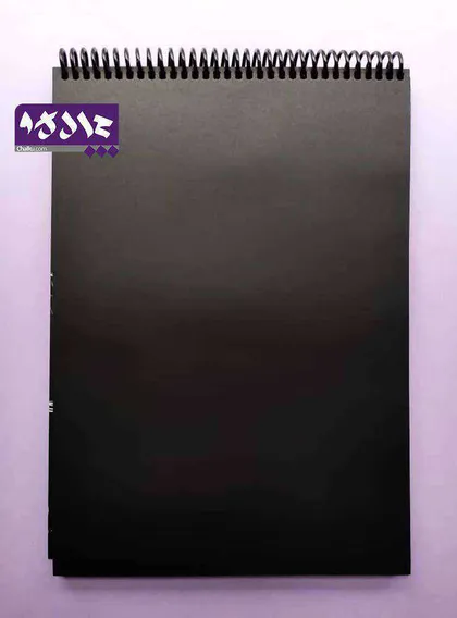 دفتر کاغذ مشکی سایز A4