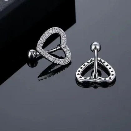 پیرسینگ ناف جواهری طرح دار