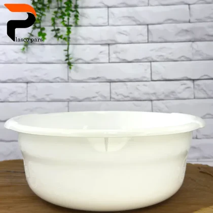 لگن گرد ترمه 2 گلد