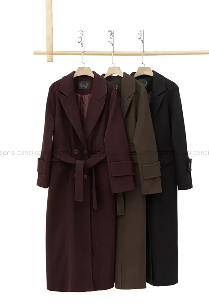 پالتو فوتر 4دکمه آستر دار کد1005029