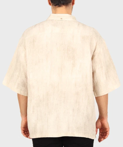 پیراهن باکسی مردانه آستین کوتاه 2683