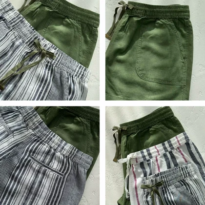 شورتک زنانه لینن میکس