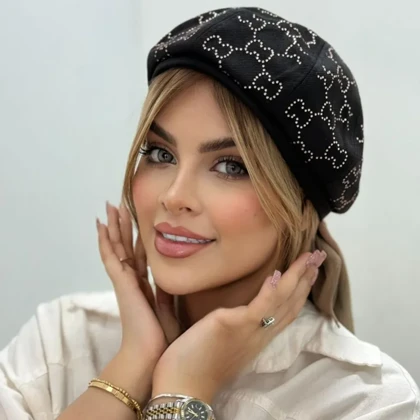 کلاه برت نگینی