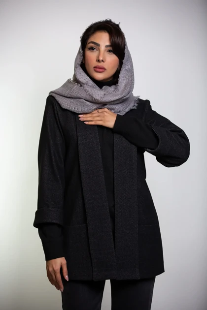 پالتو یقه شالی کشمیر