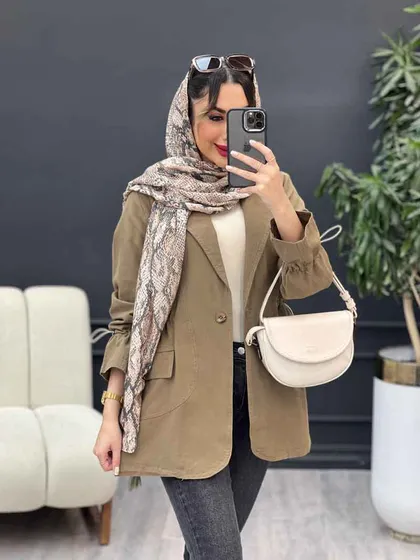 مانتو کمر گت ترلان