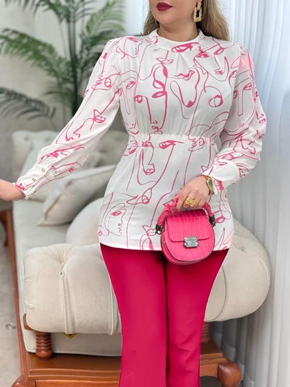 شومیز الیزه دل آسا 3038