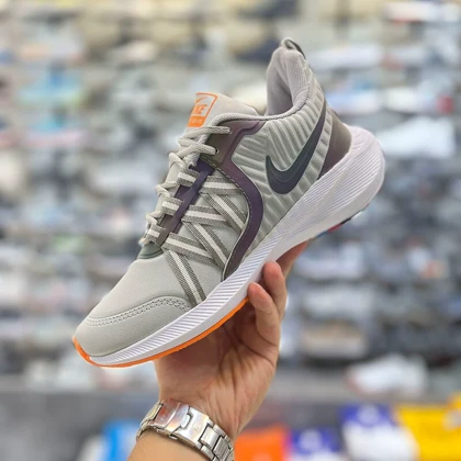 کفش راحتی نایکیزوم اسپید ایکس Zoom speed X طوسی با رویه فوم ضدآب سایز 37