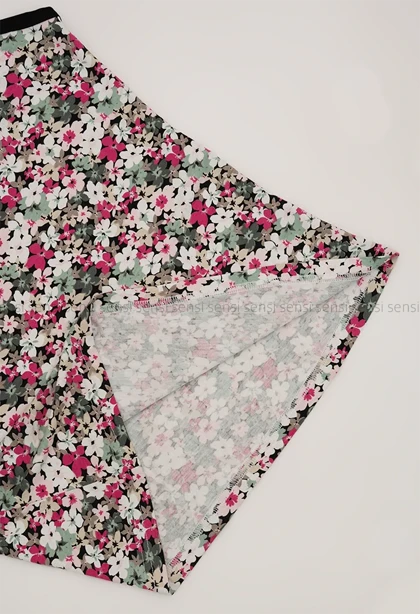 تاپ شلوارک طرح دارکد1005520