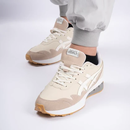 کفش کتانی مردانه مدل اسیکس ASICS رنگ کرم