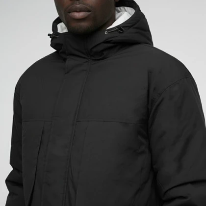 کاپشن کلاهدار(6818)