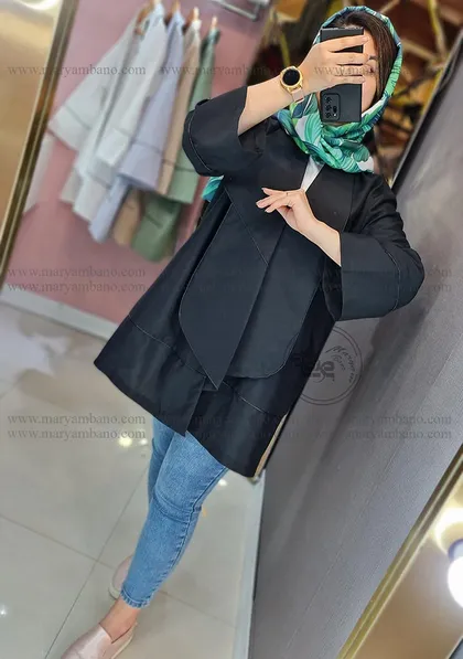 مانتو دو یقه