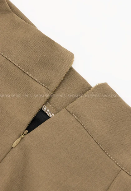 دامن کرپ جلو پیله کد1005717