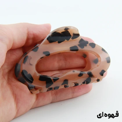 کلیپس دخترانه مدل منحنی خال‌خالی جدید
