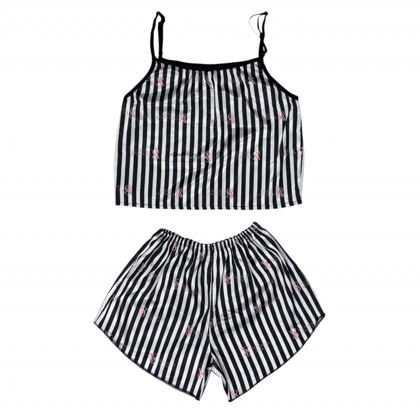 ست تاپ و شلوارک طرح ویکتوریا سکرت 171