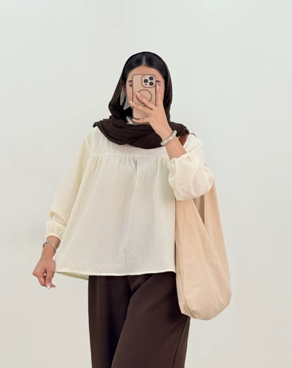 شومیز عروسکی سوگند(38)کد:5650