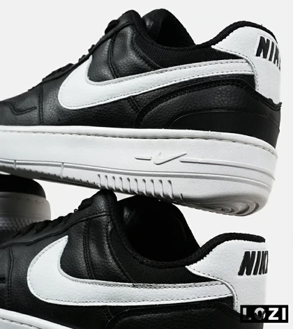 کفش کتانی بزرگ پا مشکی سفید نایک Nike Gama Force Sail مدل 6443