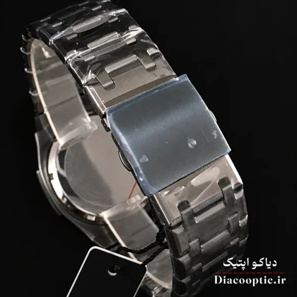 ساعت مچی مردانه موتور ژاپنی اصلی برند رمانسون مدل AP361G استیل مشکی