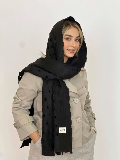 شال مشکی موهر اوسی