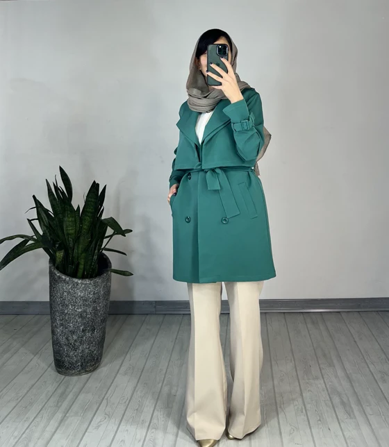 مانتو بلند نازلی