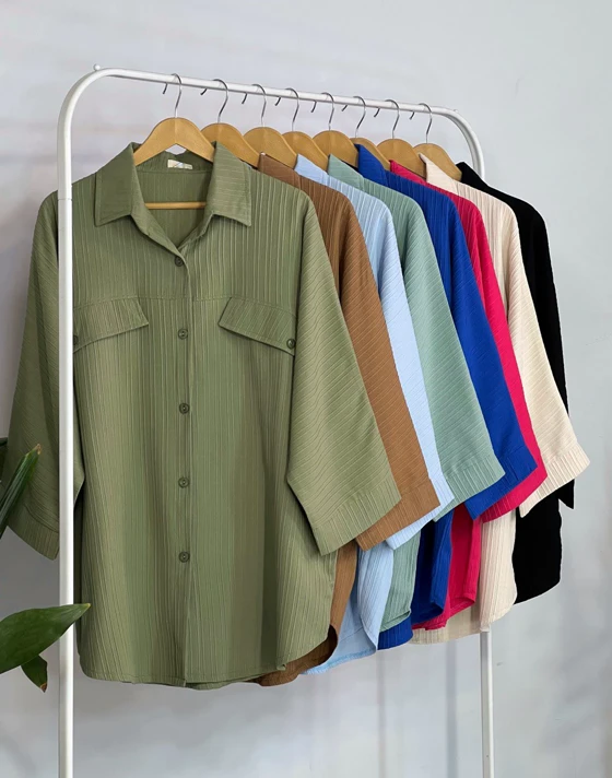 مانتو دکمه دار برکه