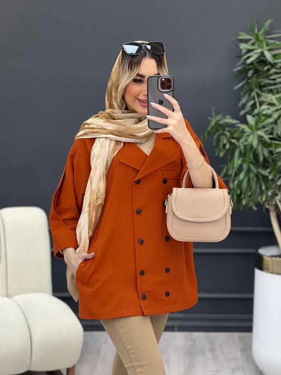 مانتو لینن ده دکمه