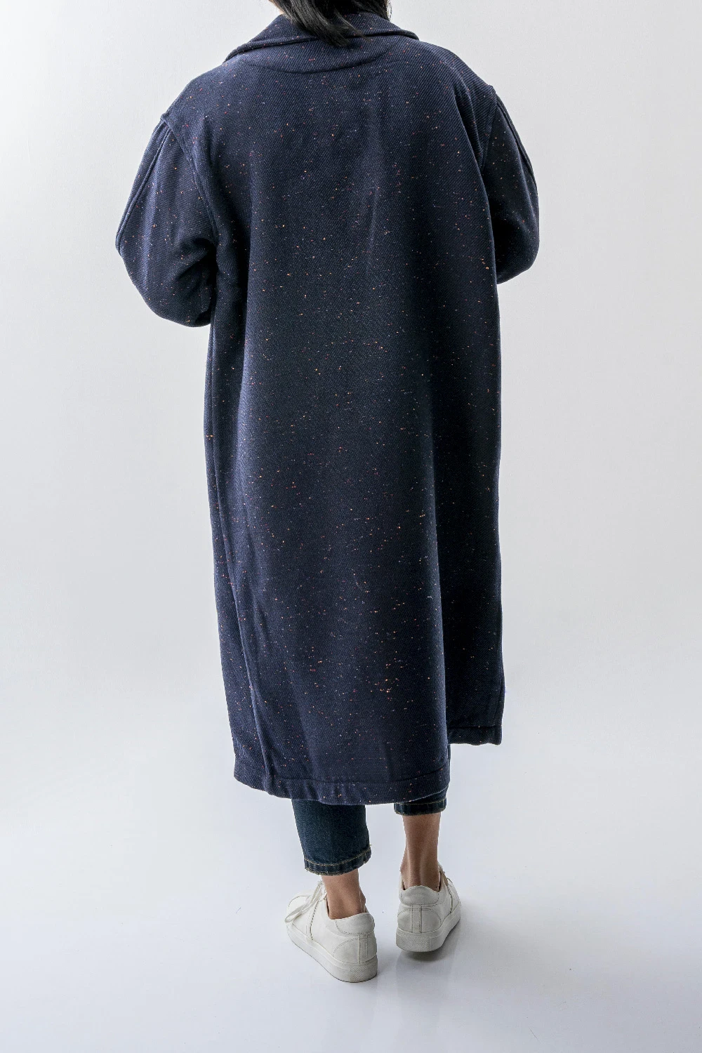 پالتو بلند یقه برگردان زنانه