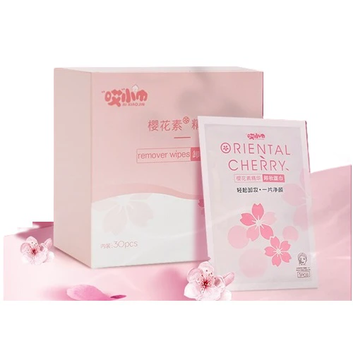 دستمال مرطوب پاک کننده آرایش ساشه ای گیلاس شرقی 30 عددی