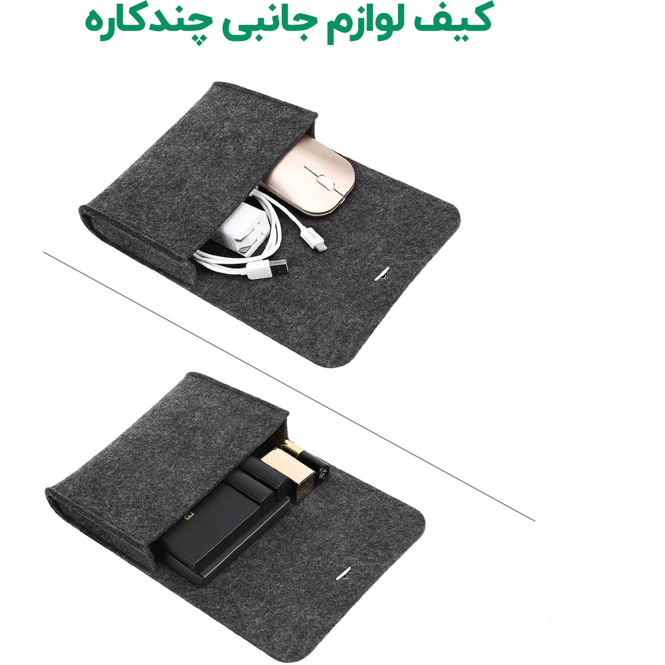 کاور تبلت مدل Rimo مناسب تبلت 10.5 اینچی با کیف جانبی