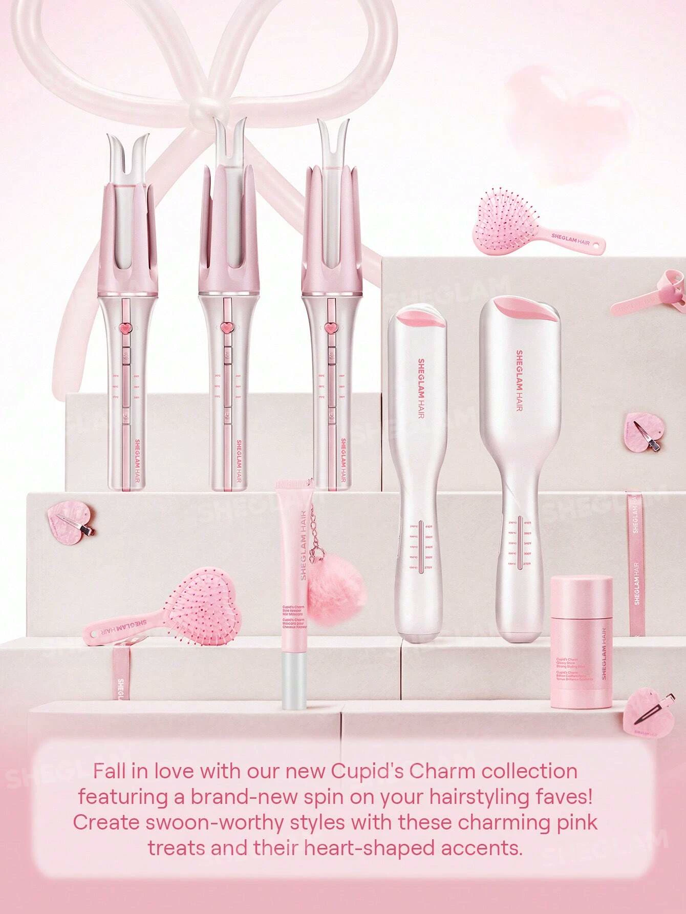 فرکننده خودکار مو شیگلم SHEGLAM Cupid's Charm 25mm