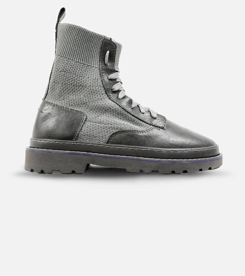 بوت ساق‌دار مردانه خاکستری Timberland مدل 2150
