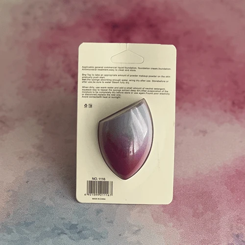 اسفنج آرایشی اشکی رنگ رندوم