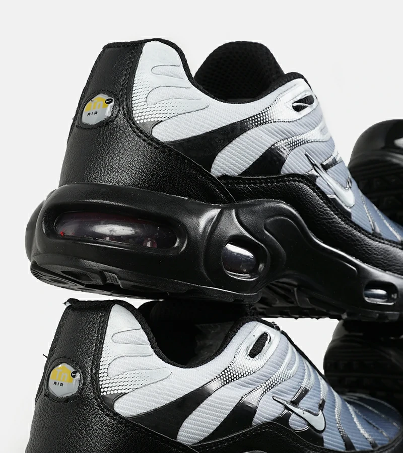 کفش کتانی مردانه و زنانه سفید طوسی مشکی NIKE AirMax Plus TN Ultra مدل 7344