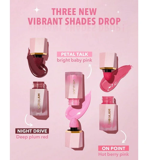 رژگونه مایع شیگلم رنگ petal talk حجم 5.2 میل