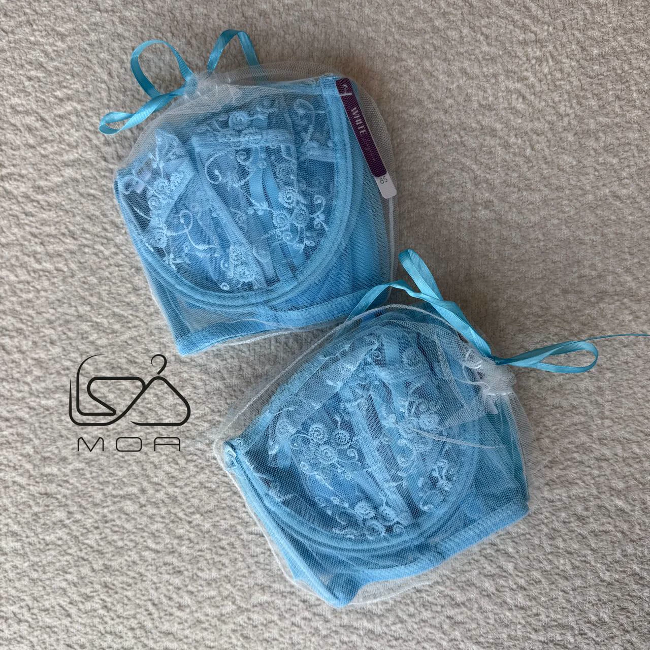 ست شورت و سوتین کاپ A برند وایت لیدی