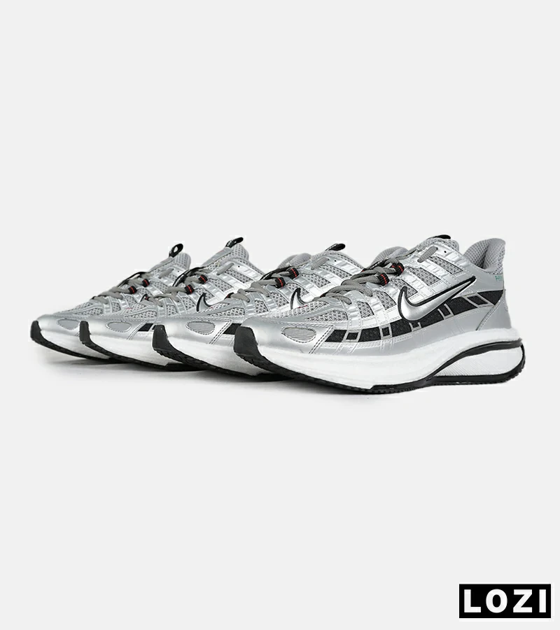 کفش کتانی مردانه و زنانه طوسی نایک NIKE P-6000 مدل 7391