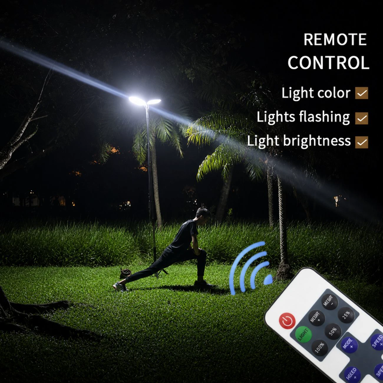 چراغ کمپینگ دو پنله 360 لایت 360 Light مدل FR-23 COB با ریموت کنترل