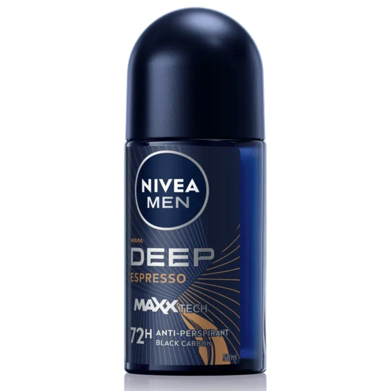 رول ضد تعریق مردانه نیوآ NIVEA مدل Deep Espresso 72H آنتی باکتریال 50ml