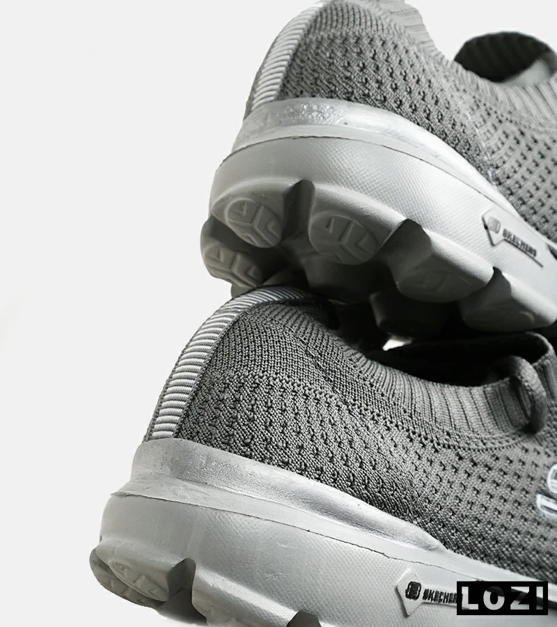 کتانی طبی مردانه و زنانه طوسی اسکیچرز SKECHERS مدل 6378