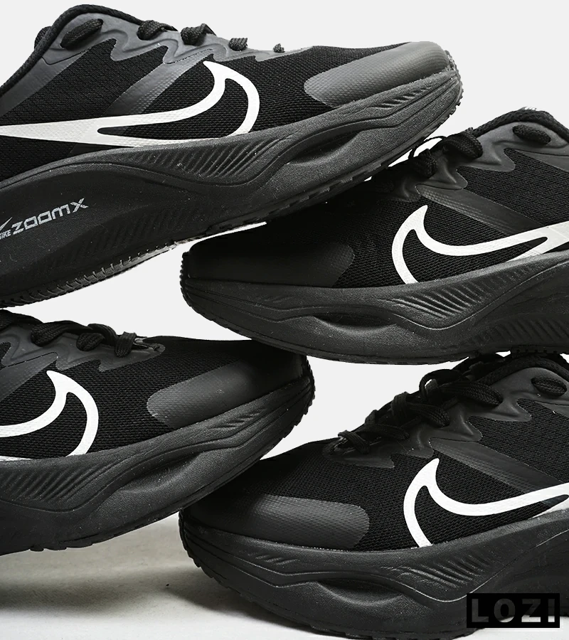 کفش کتانی مردانه و زنانه مشکی NIKE zoom x smiley مدل 4381