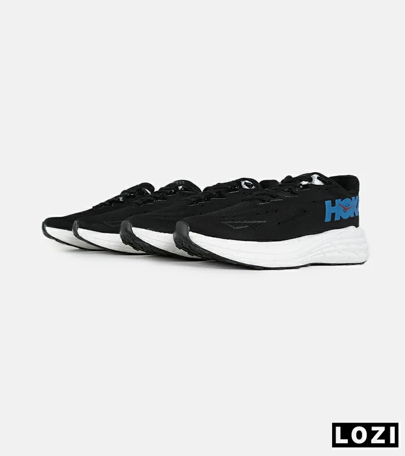 کفش کتانی مشکی آبی HOKA مدل 7452