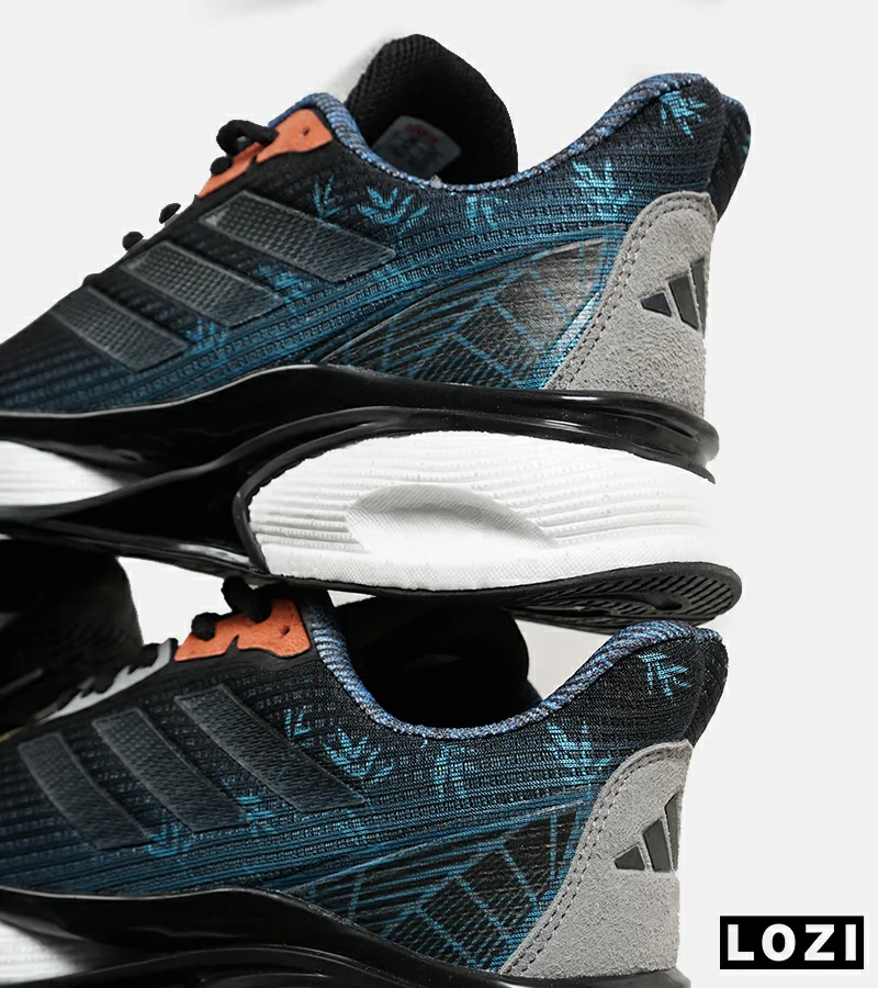 کفش کتانی مردانه و زنانه سرمه ای مشکی Adidas PureBoost v02 مدل 7025