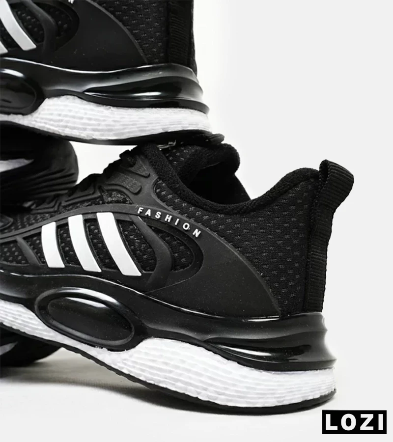 کفش کتانی مردانه مشکی سفید ADIDAS UltraBoost مدل 4725