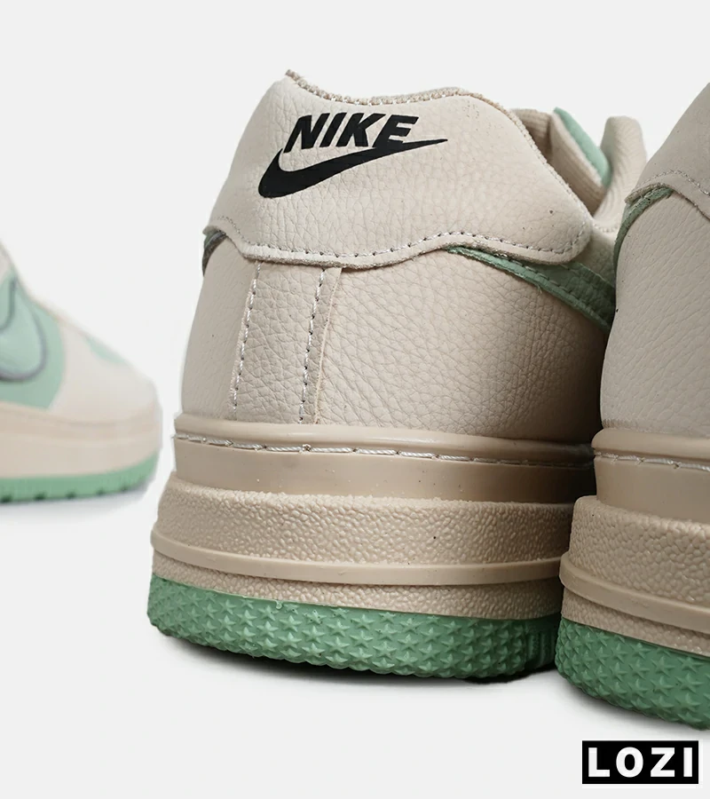 کفش مردانه و زنانه کرم سبز NIKE AIR FORCE مدل 6987