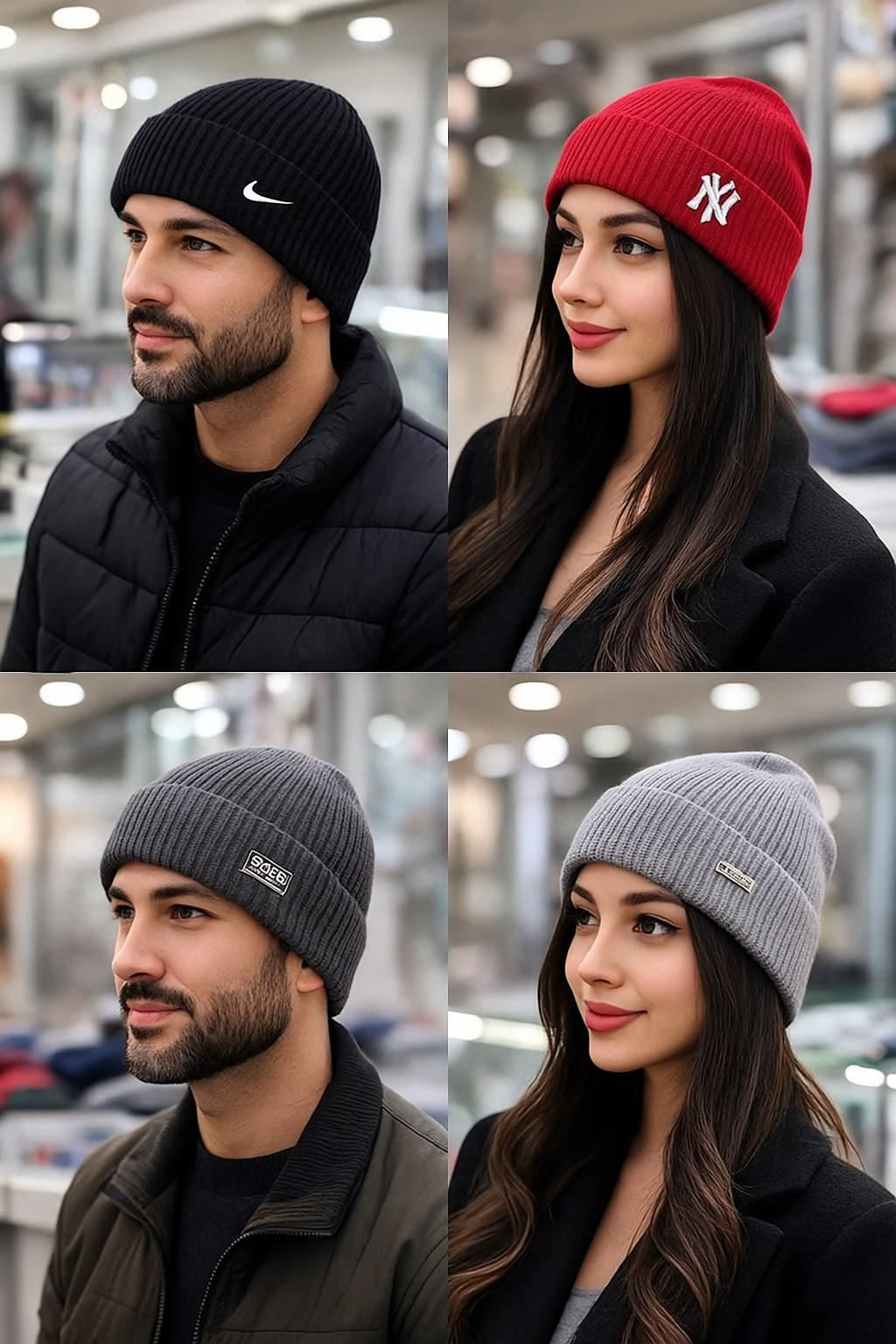 کلاه بافت وارداتی