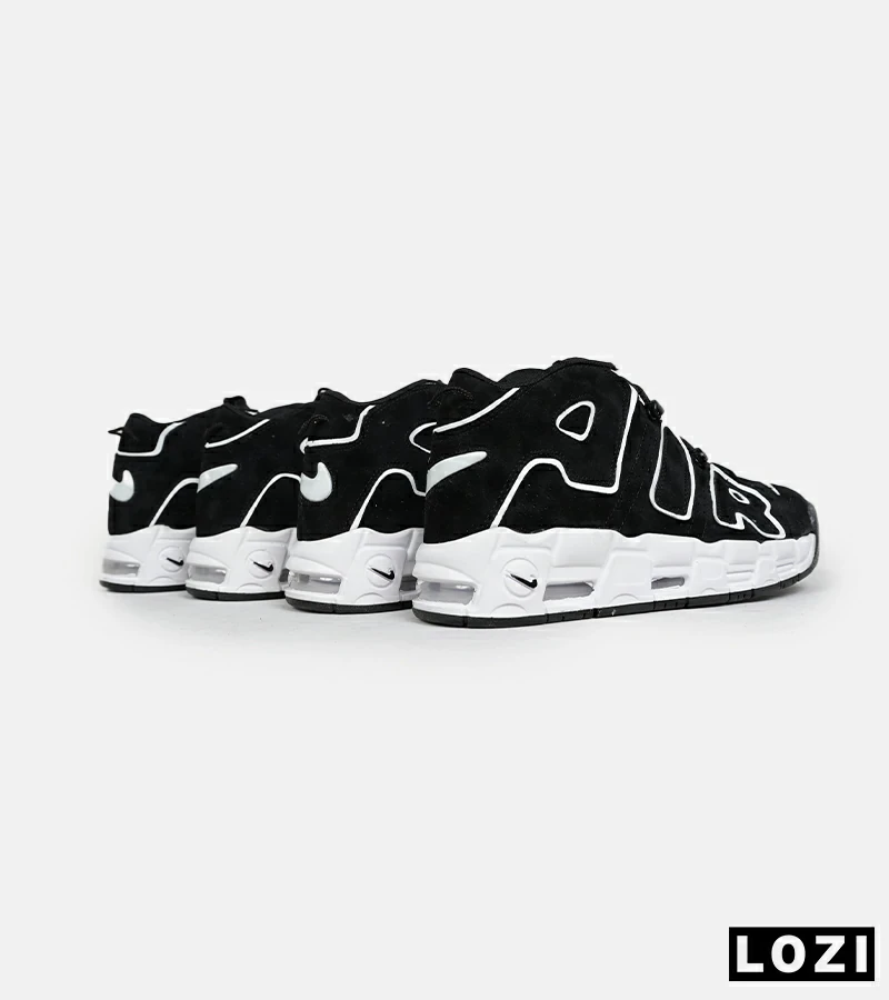 کفش کتانی مردانه و زنانه مشکی سفید NIKE Air More Uptempo '96 مدل 6536