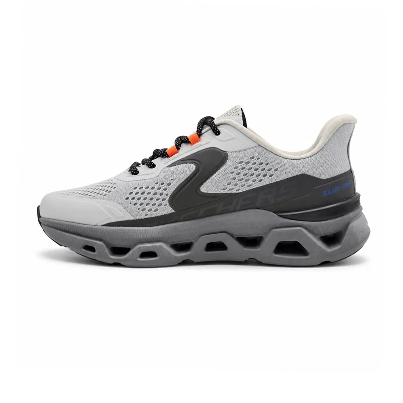 کفش و کتانی مردانه مدل اسکیچرز SKECHERS رنگ طوسی کد 40521