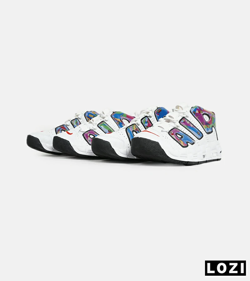 کفش کتانی مردانه و زنانه سفید NIKE Air More Uptempo '96 مدل 6540